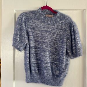 Philosophy Soft Blue Crew Neck Sweater